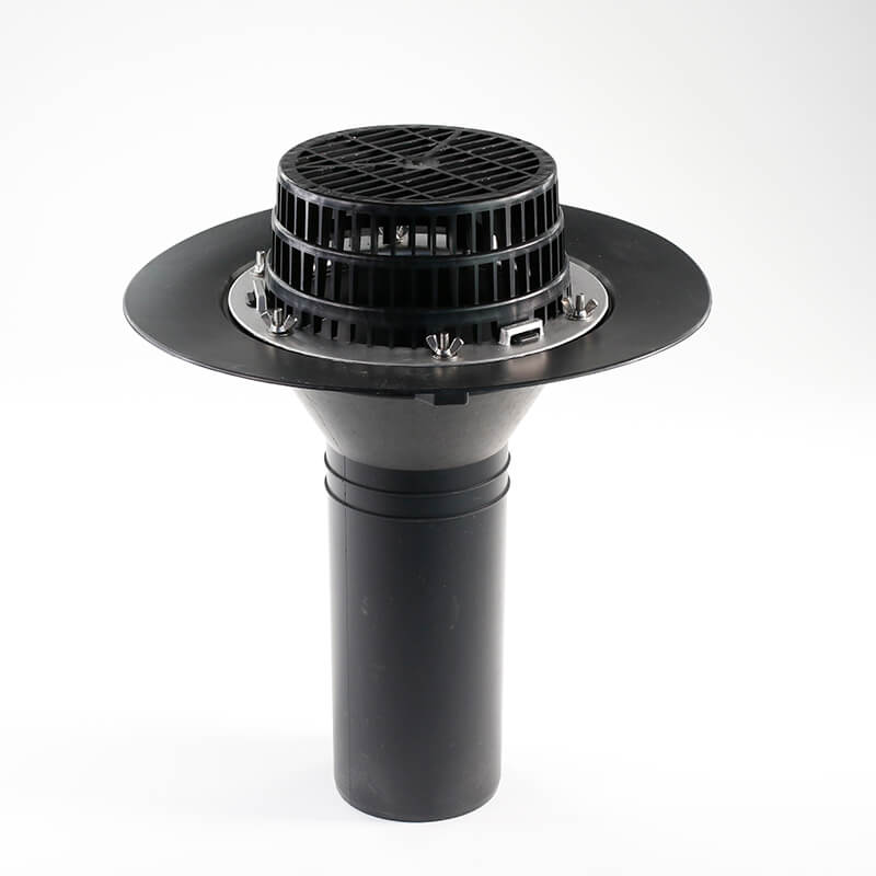 Art 129 bitumenes tetőösszefolyó d75 h330 szorítóperemes