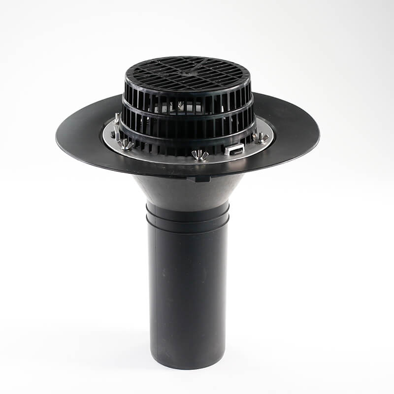 Art 132 bitumenes tetőösszefolyó d100 h330 szorítóperemes