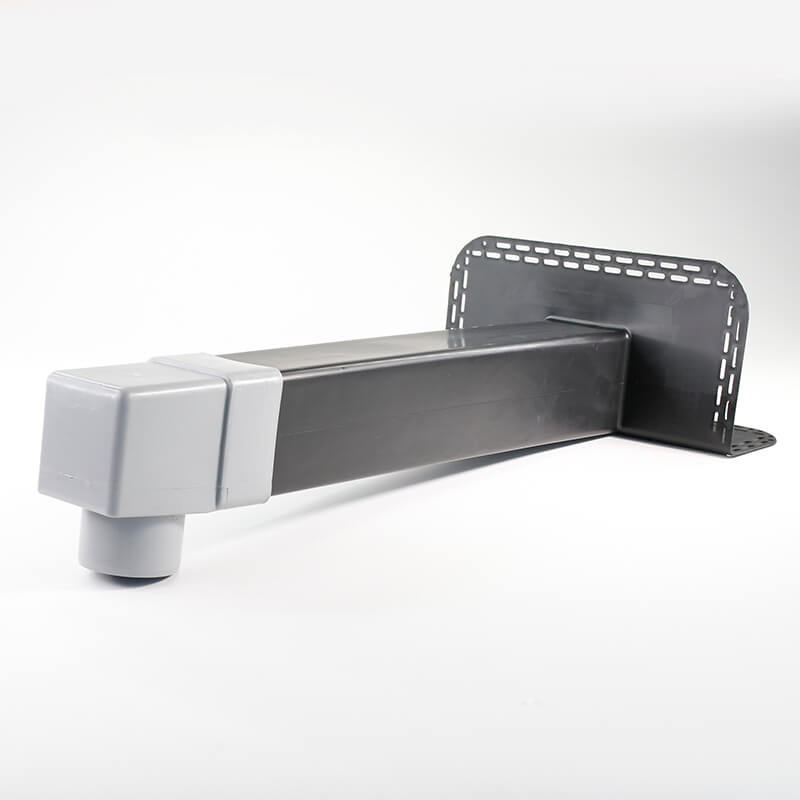 Alternative view of Art 41 műanyag könyök 100x100-as oldalkifolyóhoz d100