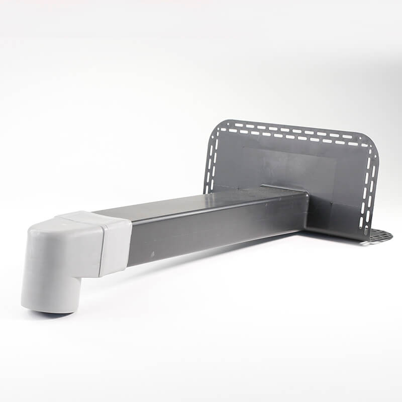 Alternative view of Art 47 műanyag könyök 65x100-as oldalkifolyóhoz d100