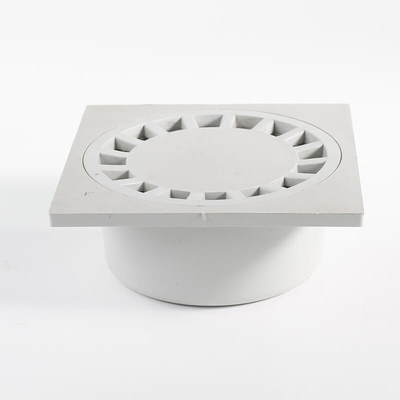 Alternative view of Art 1320 műanyag lefolyócsonk ráccsal 200x200 bűzzáras